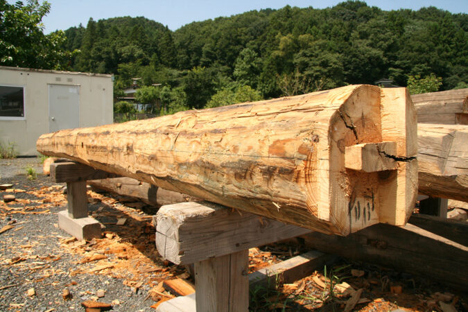 梁の刻み行程-2